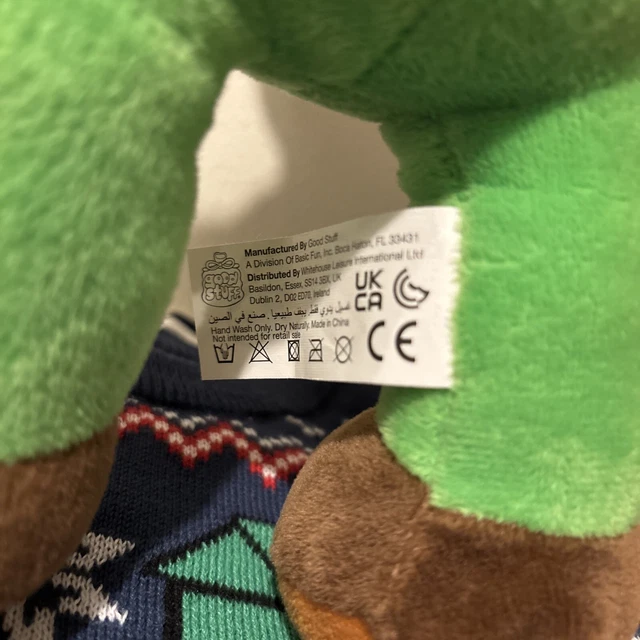 NINTENDO SUPER MARIO Soft Plush Luigi 14” 2022 By Good Stuff BNWT £14.