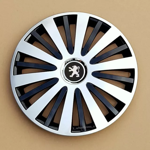 Set of  4 x 14" wheel trims,hubcaps  to fit Peugeot 107