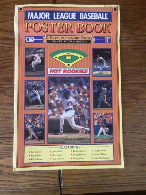 Major League Baseball Poster Book 1990 Collection