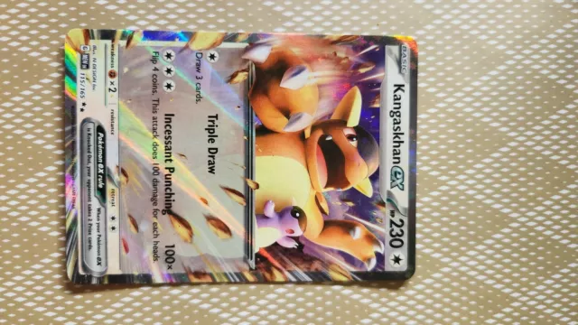 Kangaskhan ex - 190/165 Full Art Ultra Rare - Pokemon 151 Set – JAB Games13