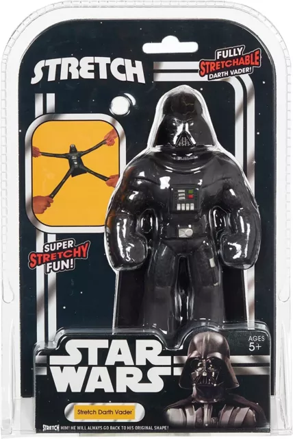 Modellino stretch Armstrong Star Wars stretch Darth Vader alta 16 cm