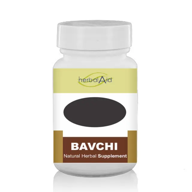Pure Bakuchi Extract 60 Capsule For Skin Herbal Supplement ( Babchi, Bavchi )