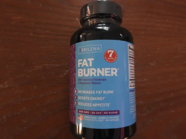 Brilena Intense Pure Fat Burner, Garcinia Cambogia & L-Carnitine (Brilene) 80ct