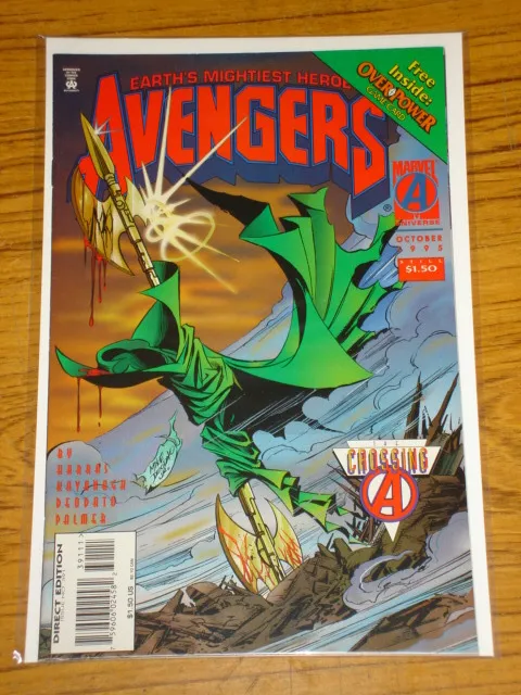 Avengers #391 Vol1 Marvel Comics Crossing Part 1 October 1995