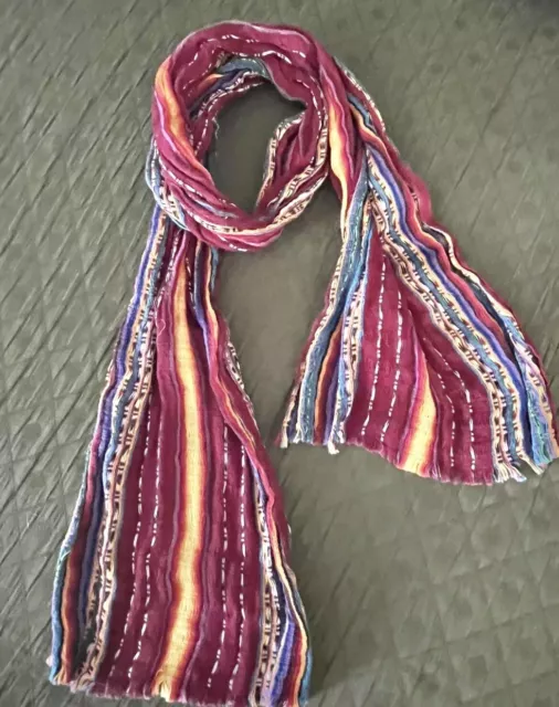 Moroccan Inspired Boho Scarf/Wrap Tribal