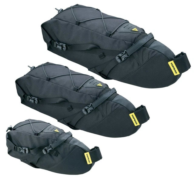 Topeak MTS TrunkBag DXP 2.0 Sac de vélo résistant à l'eau, se Fixe à Un Porte-Bagages avec Sangles, Noir