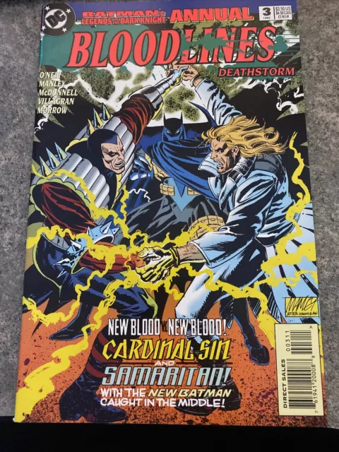 DC Comics Batman Legends of the Dark Knight Annual #3 Bloodlines Deathstorm