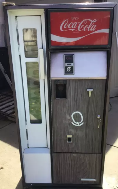 Original Coca-Cola Cavalier 64 Coke Bottle Vending Machine California