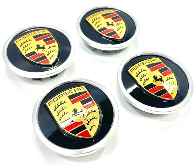 Porsche Taycan Panamera Cappucci Centrali Nero Lucido e Argento - 9J1073000A