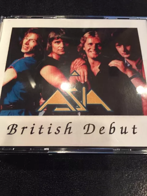 Asia Wetton Howe Palmer Live 4 Silver Cd British Debut Yes Heat Moment Emerson