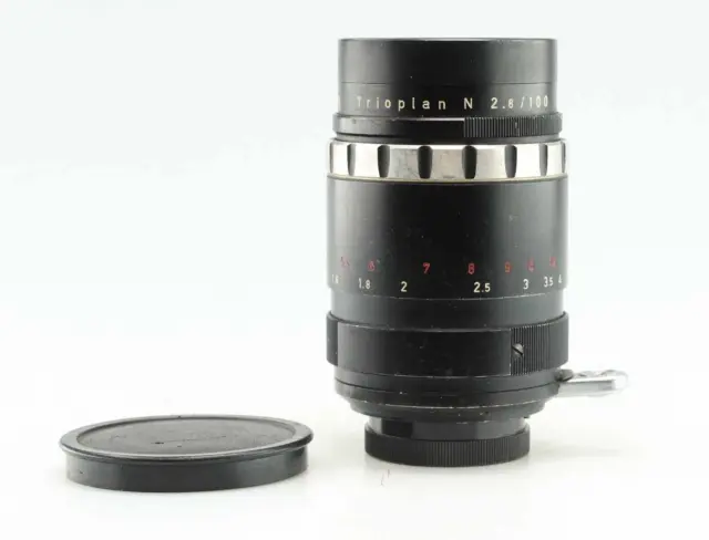 Meyer Optik Görlitz Trioplan N 100mm f2,8 Exa Anschluss Mount 94876