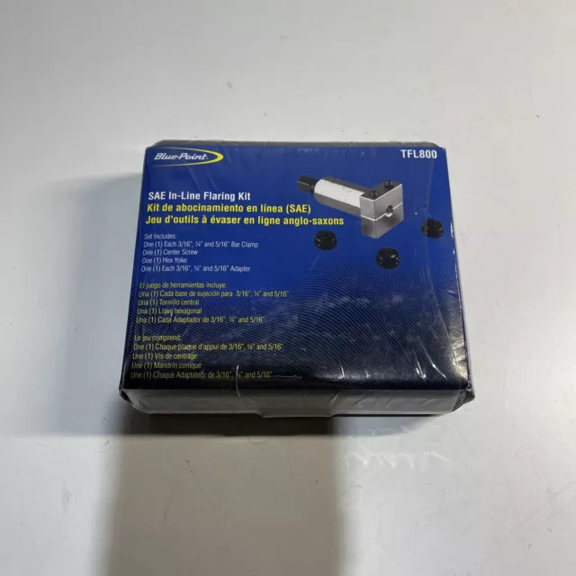 Blue Point SAE In-Line Flaring Kit in Original Case TFL800 New