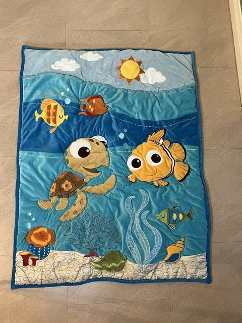 Crib Bedding Set Disney Nemo 3 Piece Comforter Blanket Sheet Bed Skirt Ocean Crib Bedding Set Disney Nemo 3 Piece Comforter Blanket Sheet Bed Skirt Ocean