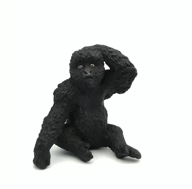 Safari Ltd BABY GORILLA Silverback Juvenile 1990 Ape Animal Figure