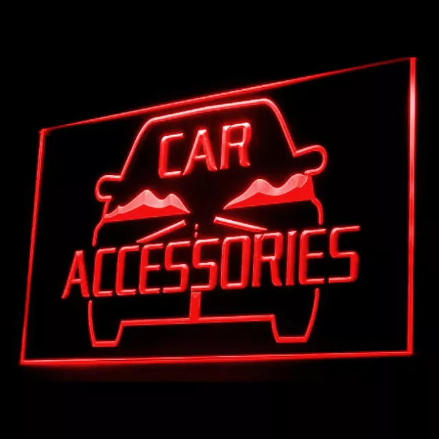 200015 Car Accessories Auto Vehicle Shop Open Display Neon Sign 16 Color