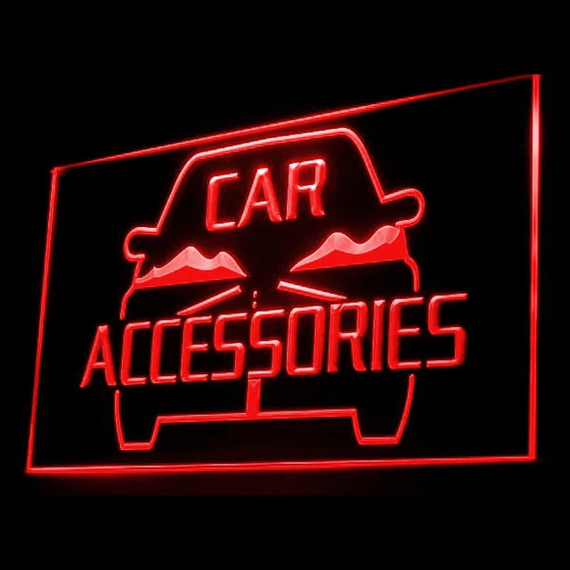 200015 Car Accessories Auto Vehicle Shop Open Display Neon Sign 16 Color