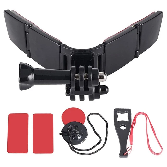 Kit supporto supporto casco moto TUYU mento per action camera Hero 9 8 7 6 Z8Y3