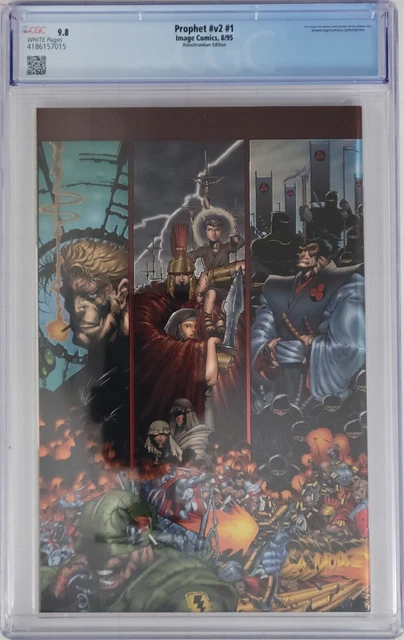 CGC 9.8 == 1995 Prophet v2#1 Holochomium / New Jake Gyllenhaal Movie! / Pop. 6! 2
