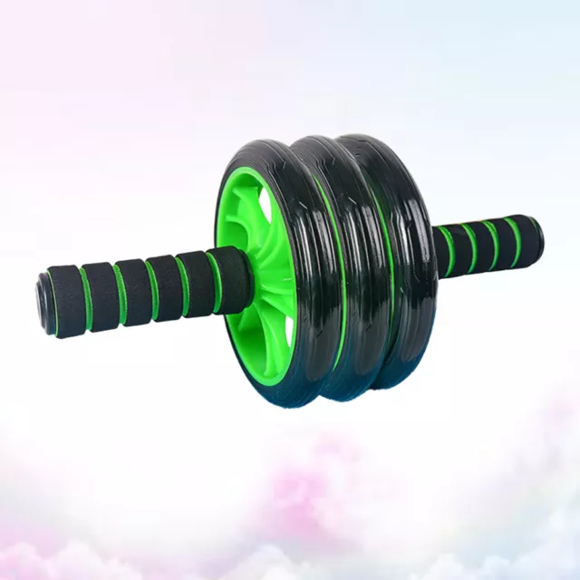 3 Wheels Fitness Ab Strength Roller Abdominal Workout Machines Home
