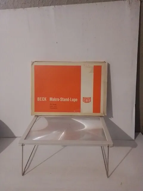Beck Makro _stand _lupe Magnification Stand Vintage Boxed
