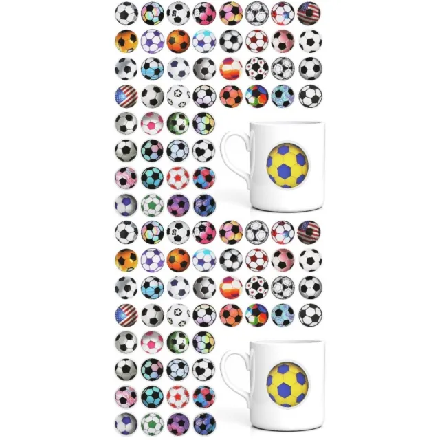 120 Pcs Sports Stickers Football Stickers Soccer Stickers Water Bottle Stickers