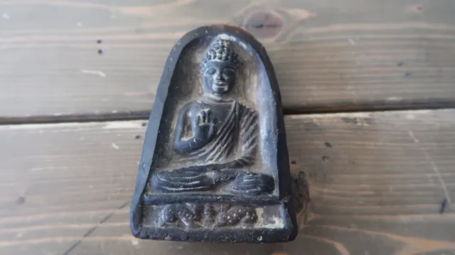 Antique Buddha Statue Size 4 1/8 x 2 3/4 inches