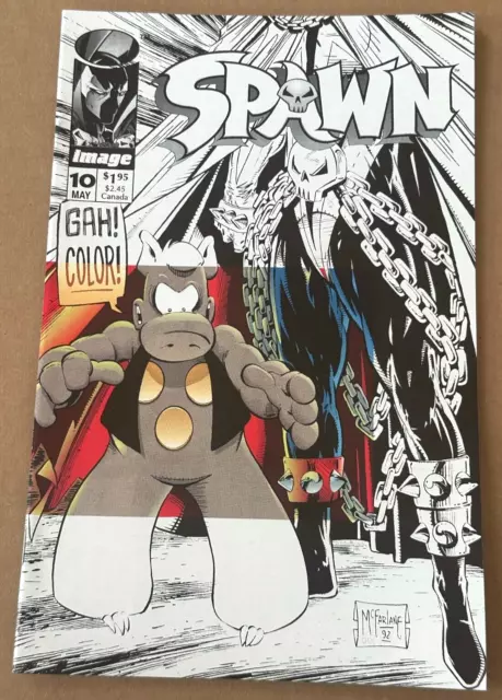 SPAWN 10 VF-NM McFarlane Cerebus the Aardvark art Dave Sim s 1993 Image Comics