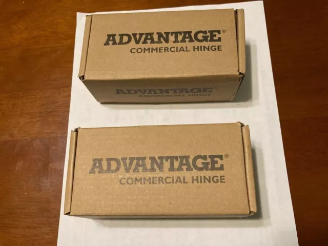 Advantage Commercial Door Hinge 3 pack 4.5 x 4.5 x 3.4mm Lot of 2