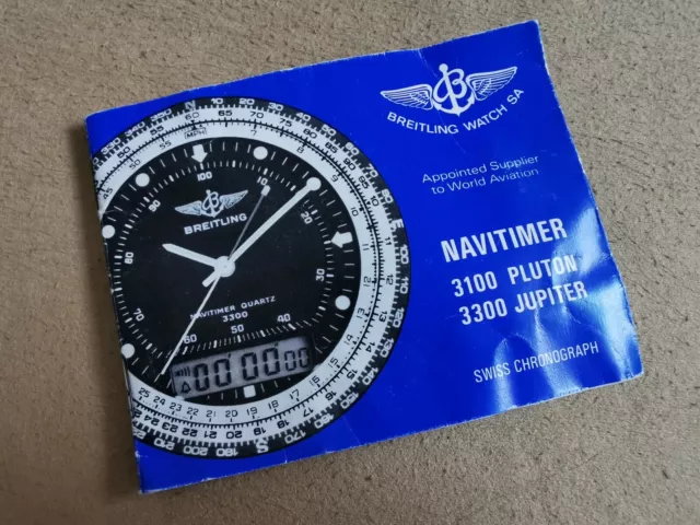Breitling jupiter pilot instruction manual 2025