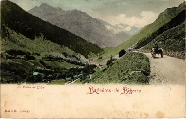 CPA BAGNERES-de-BIGORRE - La Vallée de GRIPp (281640)