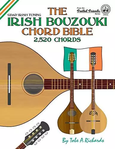 Richards Tobe A Irish Bouzouki Chord Bible Book NEUF