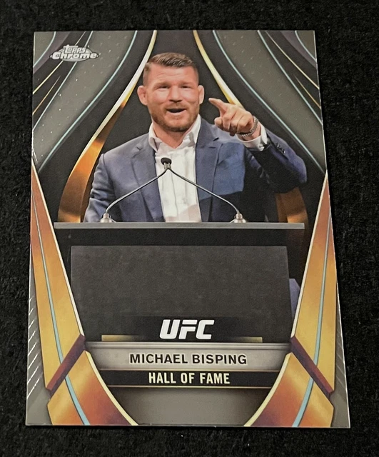 MICHAEL BISPING HALL of Fame 💎 2024 Topps Chrome UFC / EMB7 EUR 0,91