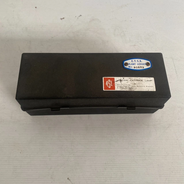 Atomic Spectral Lamps hollow cathode lamp Lead Pb CF634 - Neon Filler Gas 2