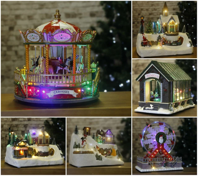 ANIMATED MUSICAL PRE Lit LED Christmas Village Nativity Scene Xmas Decorations EUR 45,30 - PicClick IT ANIMATED MUSICAL PRE Lit LED Christmas Village Nativity Scene Xmas Decorations EUR 45,30 - PicClick IT