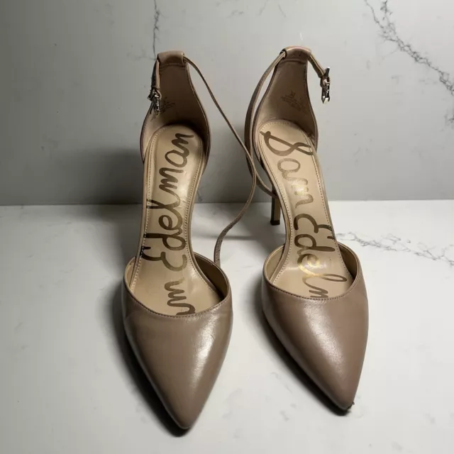 Sam Edelman Solid Tan Heels Size 8