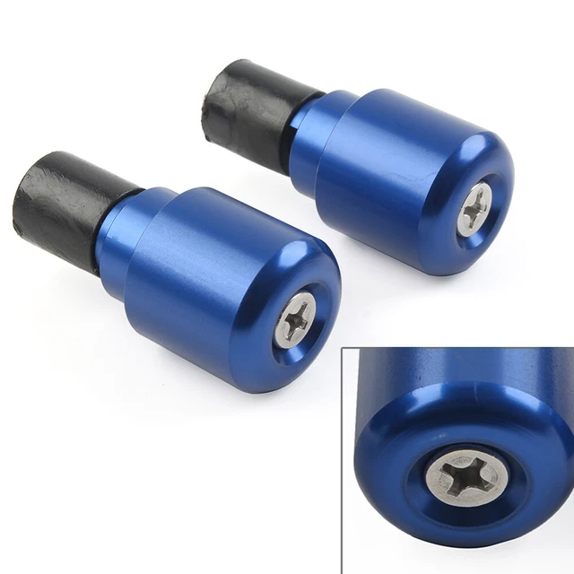 Poignées guidon moto routière Domino oranges KTM 22mm top qualité silicone