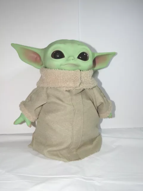 Star Wars Mandalorian The Child 11" Plush Baby Yoda Grogu Doll Mattel