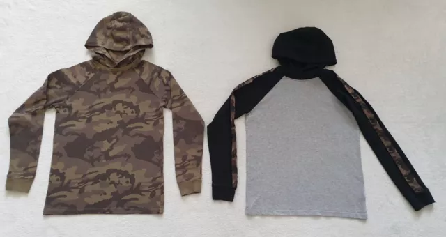 Boys Next Set of 2 Long Sleeved Sweaters Tops Hoodies Jumpers Age 11-12 Years