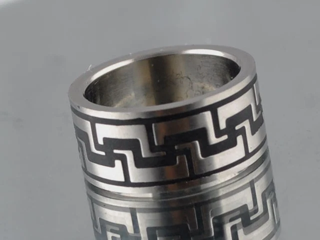 Bague En Argent Massif 925 – Style Tribal/ethnique, Tailles 50 à 62 Disponible, Neuve Avec étiquettes