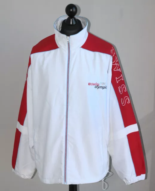 Switzerland Olympic team winter games training jacket Switcher Sport Size XXL