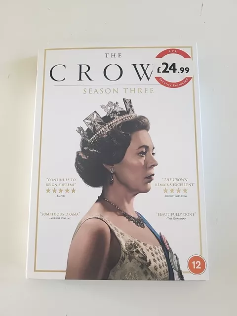 The Crown - Season 3 (DVD, 2020, 4-Disc Set)