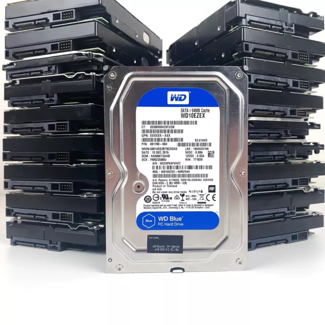 500GB 1TB 2TB 4TB 6TB  3.5" SATA Hard Drive HDD - Various Brands -  Desktop PC