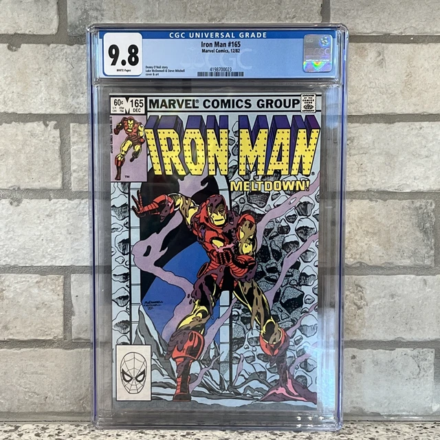 Iron Man #165  CGC 9.8 WP NM/MT  Marvel Comics 1982 Denny O'Neil Tony Stark v1