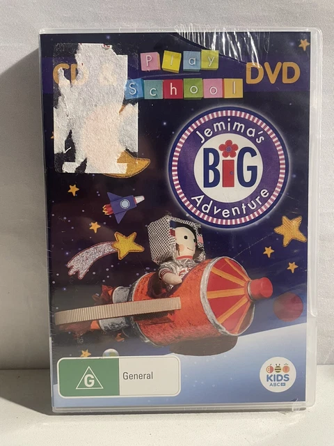 PLAY SCHOOL JEMIMAS'S Big Adventure - DVD - PAL - Region 4