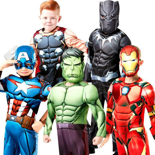 DELUXE AVENGERS INFINITY War Boys Fancy Dress Superhero Kids Halloween Costumes 22.99 PicClick UK