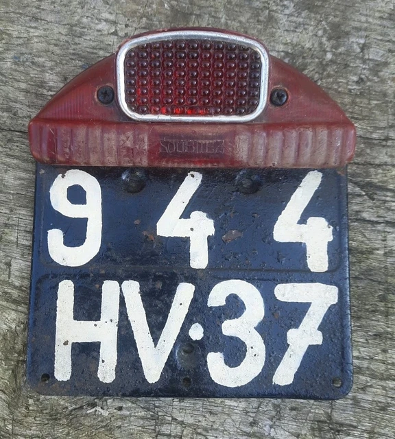 Phare Avant Vélo Soubitez G 621 BL - Vintage Français N.O.S (ancien Stock Neuf) - Pour Pièces Ou Restauration