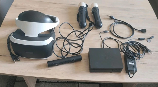 Kann Man Die Ps4 Vr Brille An Pc Anschließen PS4 VR BRILLE KOMPLETTSET V2+KAMERA+2 Move Motions Controller Sony