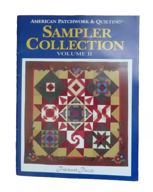 American Patchwork & Quilting Sampler Collection Volume 2 - Has Pattern Sheet