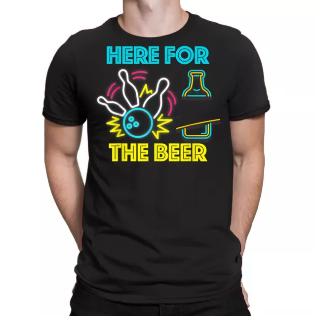 BEST TO BUY Funny Bowling Shirt Hobby Here For The Beer Drinking Gift T-Shirt