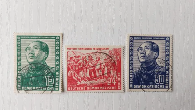 Briefmarken - DDR - Deutsch Chinesische Freundschaft - Mi.NR: 286-288 gestempelt